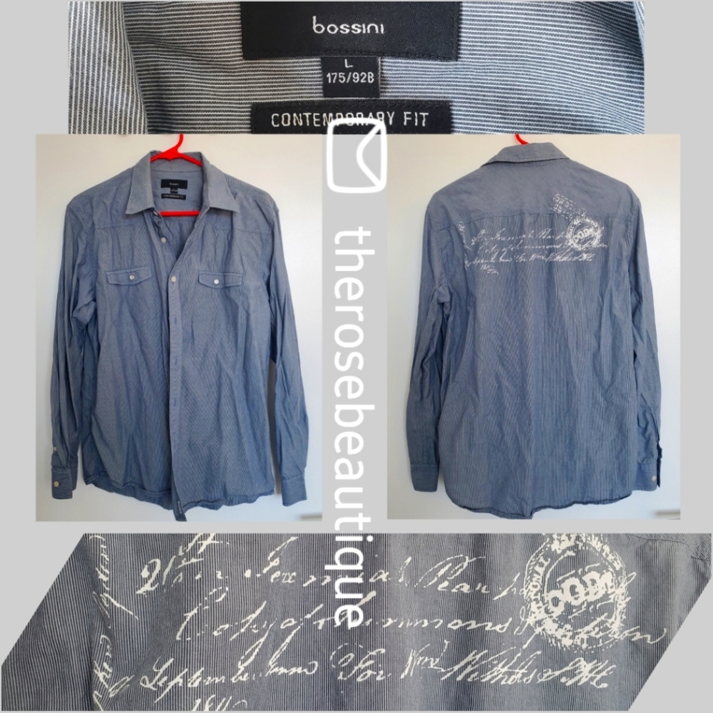 BOSSINI Dress shirt